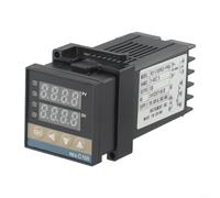 Contrôleur de température pour four industriel 100-240 V AC | Entrée CA 100-240 V, faible puissance de 4 W, convient pour les fours, sèche-linges, machines de moulage par injection