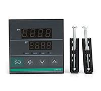 Contrôleur de température, régulateur de contrôle de température numérique CHB702 avec double affichage PV/SV, thermostats intelligents pour salles de bain, serre, couvoirs, sortie relais/SSR
