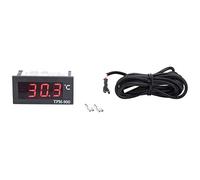 Contrôleur de température, TPM-900 220V contrôleur de température numérique LED panneau mètre avec capteur Thermostat contrôleur température mètre LED numérique température