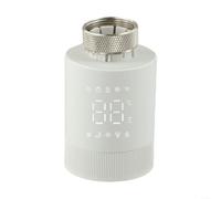 Contrôleur de vanne de radiateur thermostatique programmable intelligent, régulation de la température WiFi avec programmation hebdomadaire, commande vocale via Alexa pour Google Home, pour Tuya For