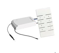 Contrôleur de ventilateur de plafond WiFi intelligent avec télécommande et éclairage, compatible avec les appareils VENTILATEUR