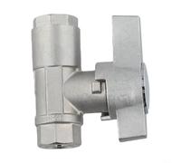 Contrôleur de ventilateur réglable AC 220 V 500 W Affichage numérique Moteur en continu Bouton réducteur 0-100 % pour appareils électroménagers équipements industriels Blanc