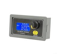 Contrôleur de vitesse du moteur à courant continu 12 A 360 W avec variateur d'intensité PWM et fonction d'arrêt progressif pour systèmes d'entrée CC 6 V à 30 V Couleur noire (XY-MP12)