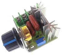 Contrôleur de vitesse moteur réglable 2000W, 1 pièce, régulateur tension, contrôleur AC 50-220V, 25a, gradation