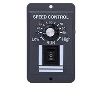 Contrôleur de Vitesse PWM 40A DC 12-60V Réversible avec Affichage Numérique pour Moteur à Courant Continu Brosse, Ventilateur et LED