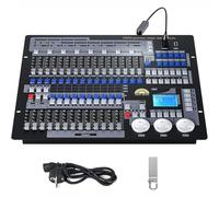 Contrôleur d'éclairage scénique, DMX 512, 1024 canaux de contrôle, table de mixage professionnelle pour DJ, discothèque, projecteurs asservis, équipement pour opérateur de projecteurs de scène