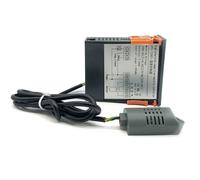 Contrôleur d'humidité, Humidistat pour la Maison, Contrôleur d'humidité Numérique Intelligent, Mode de Déshumidification pour Réfrigérateur, Serre, éclosion (110V)
