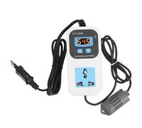 Contrôleur D'humidité Numérique, 0% ~ 99% Hr Humidifier La Prise de Commutateur de Déshumidification Pour Détecter L'humidité Dans Les Entrepôts de Stockage Wt-2000 110-220v(EU Plug)