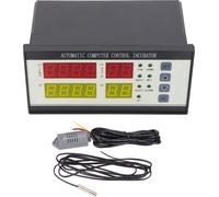 Contrôleur d'incubateur automatique capteur précis Fahrenheit Egg Hatcher Temp Humidité 110-220 V