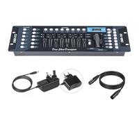 Controleur Dmx 512 Console Dmx 192 Canaux, Table Dmx 192CH Dmx512 Light Controller Dmx, Panneau de Commande Dmx avec Cable Eclairage Dmx pour l'édition du Programme de la Scène d'éclairage