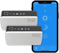 Contrôleur en réseau pour les radiateurs électriques eCosy de Konyk, compatible avec Alexa et Google Home, câble pilote de 6e ordre, indicateurs de mode, automatisation simple