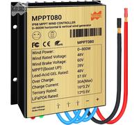 Contrôleur éolien MPPT, puissance maximale, IP68 étanche, 800W, 30A, 48V CA