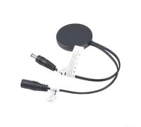 Contrôleur Gradation 60W Interrupteur Toucher pour bois Verre(Black) | Capteur tactile sensible, allumage extinction pour facile, compatible pour bois verre marbre, , design discret