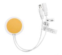Contrôleur Gradation 60W Interrupteur Toucher pour bois Verre(White) | Capteur tactile sensible, allumage extinction pour facile, compatible pour bois verre marbre, , design discret