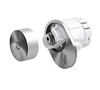 Laufen Commande Cleanet Riva – bouton rotatif, acier inoxydable – H8956980000001