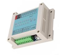 Contrôleur logique programmable pour automatisation industrielle RX03T Processeur PLC pour contrôle séquentiel pour relais, 12 V-24 V DC, ABS + métal, programmation USB pour