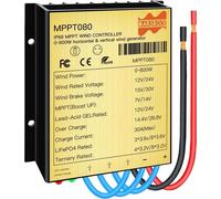 Contrôleur MPPT, design étanche, large compatibilité, contrôleur MPPT 800W, 30A, 12V 24V