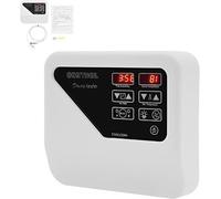 Contrôleur numérique pour sauna, de 3 à 9 kW, avec réglage de la température, deux modes de programmation, plage de réglage de la température de 40 à 105 °C, idéal pour les saunas, les spas et les cen