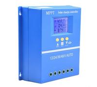 Contrôleur PV Automatique 12V-48V pour Camping(80A) | Suivi MPPT avancé, efficacité 99.5%, écran LCD dynamique, protection surtension, pour idéal panneau solaire