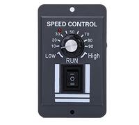Contrôleur PWM Moteur CC Inverseur 12-60V 40A | Module régulateur vitesse pour moteur à balais, boîtier compact 60x90mm, compatible circuit industriel basse tension, réglage