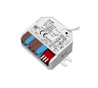 Contrôleur Ruban Led Monochrome 12-24-48v Skydance V1-Sp Compatible Avec Bouton-Poussoir Et Télécommande Rf Blanc