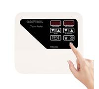 Contrôleur Sauna Numérique 3-9KW, Thermostat Sauna Mural 220V | Panneau de Commande pour Poêle, Plage 40-105 Degrés, Protection Surchauffe, Installation Facile, Pour Sauna Maison Profession