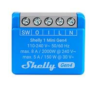 Contrôleur Shelly 1 Mini Gen4 Zigbee/Matter