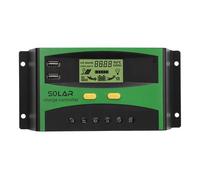 Contrôleur solaire 12 V 24 V avec écran LCD, contrôleur de charge pour lampadaire PV pour système de production d'électricité
