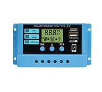 Contrôleur Solaire Contrôleur Solaire 12v24v Charge Batterie Plomb Lithium Réverbère Panneau Photovoltaïque De Et Décharge(10A)
