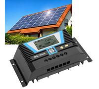 Contrôleur solaire Walfront BSC3048 30A 12V/24V/36V/48V - Contrôleur de charge pour batteries solaires diverses