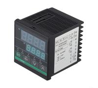 Contrôleur Température REX-CH702 pour relais pour ssr Dual Contrôleur | PID intelligent, double sortie pour relais/ pour ssr, alarmes doubles, écran pour bicolore clair, stabilité maximale