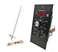 Contrôleur Thermostat Numérique Grill LED pour précis Contrôleur(B) | Réglage pour précis, cuisson uniforme, maintien température stable, pour idéal viandes et légumes
