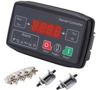 Contrôleurs automatiques pour groupes électrogènes, équipés de modules de régulation - Matériau : ABS - Alimentation : 9V-18V DC - Régulateur pour groupes électrogènes diesel/essence