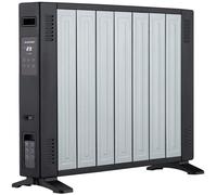 Blaupunkt Radiateur convecteur HCO701 2000W numérique avec télécommande et écran LCD noir-gris
