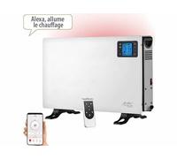 Sichler Haushaltsgeräte Convecteur connecté 2000 W EHZ-1650 avec télécommande