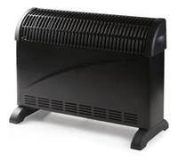 DOMO Convecteur de chauffage turbo DO7350CH 2000 W 52,5 x 38,8 x 19,5 cm Noir G