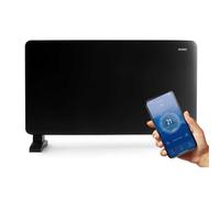 Convecteur électrique DOMO DO7355CH 2000 W programmable Wi?Fi télécommande Noir