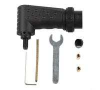Convertisseur à angle droit à 90 degrés pour outils rotatifs, kit en métal er pour meuleuses Dremel 4000 3000 8200 275, fixation ergonomique pour les espaces restreints