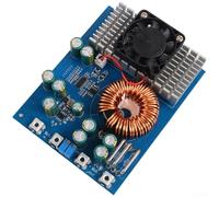 Convertisseur abaisseur 1000 W DC-DC Module d'alimentation réglable Régulateur de tension 50 A DC 2,5 V-50 V Entrée DC25-90 V avec ventilateur et dissipateur thermique Taille compacte pour outils