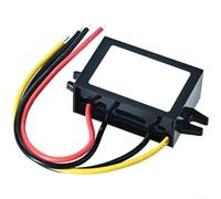 Convertisseur abaisseur IP68 DC vers DC Large entrée 20 V-90 V Sortie 12 V 1 A 2 A 3 A Module d'alimentation réglable étanche à la poussière Boîtier en métal haute efficacité (12 V 1 A)