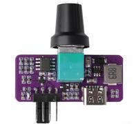Convertisseur Boost compact à 4 broches pour contrôleur de ventilateur PWM 12 V, prêt à l'emploi pour refroidissement par eau à faire soi-même, contrôle progressif 0-100 %, conception PCB silencieuse