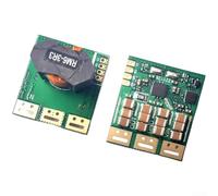 Convertisseur DC 12 V vers 5 V Module abaisseur Large entrée 4,5-21 V Haute efficacité 98 % Limite de courant réglable 0-3 A Compact 27 x 24 mm pour électronique de bricolage (préréglé 12 V [017176])