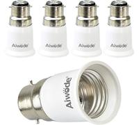 Convertisseur de douille B22 vers E27, adaptateur de douille pour ampoules LED et ampoules halogènes, puissance maximale 200 W, 0 ~