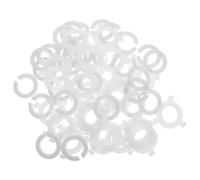 Convertisseur de Douille E27 vers E14, Anneau D’abat-jour Blanc | Plastique Solide, Ajustement pour Lampes sur Pied, Décor Intérieur, Améliore la Diffusion Lumineuse