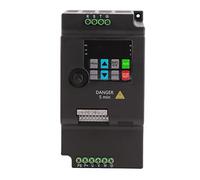 Convertisseur de fréquence pour charges légères, 5.5kw 380V 3 Phase Input & Output VFD Inverter, Built-in braking unit, Universal Motor VFD for Light load type equipment