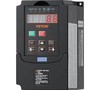 Convertisseur de fréquence VFD 1,5kW, 7,5A entrée mono/triphasée vers sortie triphasée