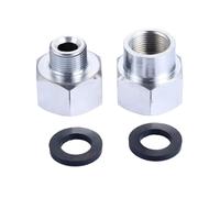 Convertisseur de raccord de tuyau d'eau haute pression M14X1 mâle ou M15X1 femelle vers 1/2" G femelle, 1 pièce(15mm)