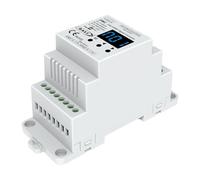 Convertisseur de signal DALI DMX512 bidirectionnel, passerelle de guidage barre DIN, affichage numérique, entrée 12 V 24 V 36 V 48 V DC, DALI-2, occupe 2 modules