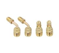 Convertisseur Hvac 1 4Sae Fluorure 16Sae 5 R410, 4 Pièces, Adaptateur pour 5 16 Outils, Adaptateur de Tête, Convertisseur, Filetage Interne, Boîtes à Chapeaux