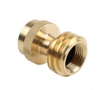 Convertisseur pour bouteille pour gaz 1lb à 20lb en Laiton Massif | Laiton massif, conversion 1lb à 20lb, compatible grils BBQ, robustesse accrue, longue durée de vie